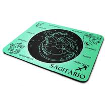 Mouse Pad Signos - Sagitário - Light Green Mouse Pad Signos - Sagitário - Light Green