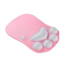 Mouse Pad Silicone Cat Paw com apoio de pulso 20x27cm