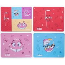 Mouse Pad Slim Fini Letron - Estampas Sortidas - 22x18 cm Mouse Pad Slim Fini Letron - Estampas Sortidas - 22x18 cm