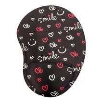 Mouse Pad Smile ergonomico com apoio de pulso Mouse Pad Smile ergonomico com apoio de pulso