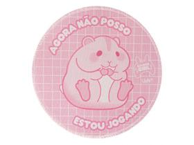 Mouse Pad Soft Rosa Gamer Girl Hamster Uatt