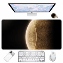 Mouse Pad Sol Dourado Desk Pad Brilho Solar Retangular para Mesa de Jogos Mouse Pad Sol Dourado Desk Pad Brilho Solar Retangular para Mesa de Jogos