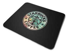 Mouse Pad Starbucks Coffee Logo Colorido