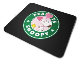 Mouse Pad Starbucks Snoopy Apaixonado