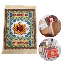 Mouse Pad Tapete Persa Com Franja Decorativo Apoio Computador Notebook Aveludado Emborrachado Mouse Pad Tapete Persa Com Franja Decorativo Apoio Computador Notebook Aveludado Emborrachado