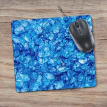 Mouse pad Textura Pedra Preciosa Azul