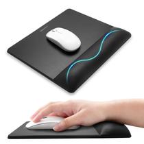 Mouse Pad univo Colors, tamanho grande com apoio de pulso, preto Mouse Pad univo Colors, tamanho grande com apoio de pulso, preto