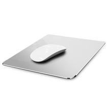 Mouse Pad Vaydeer Hard Silver Metal Alumínio Impermeável