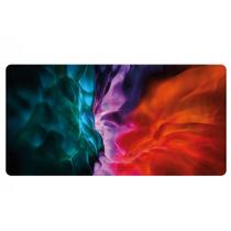 Mouse Pad Verde e Vermelho Arte em Aquarela Desk Pad Retangular para Mesa Gamer Mouse Pad Verde e Vermelho Arte em Aquarela Desk Pad Retangular para Mesa Gamer
