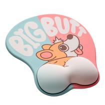 Mouse Pad Wrist Rest Cute Corgi Design Memory Foam