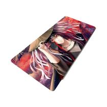 Mouse Pad XL Naruto Uchiha Itachi Anime Cool Red Moon Para Jogos Tapete Para Teclado