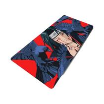 Mouse Pad XL Naruto Uchiha Itachi Anime, Tapete De Teclado Para Jogos Com Lua Vermelha Legal