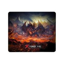 Mouse Pad XTRIKE ME MP-002 de borracha e tecido Dragon 270mm x 320mm x 2mm