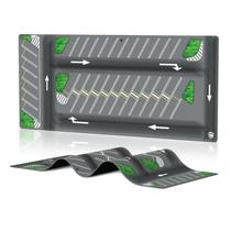 Mouse Pad XXL Estacionamento em Escala 1/64 90x40cm Antiderrapante