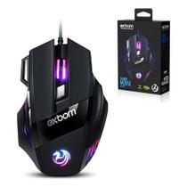 Mouse Para Jogo Gamer Ms G260 Preto Rgb Led 7 Botoes - Exbom