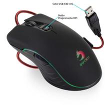 Mouse Para Jogo Infokit X-soldado Gm-v550 Preto