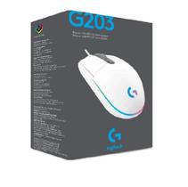 Mouse Para Jogo Logitech G Series Prodigy G203 White - Ybx