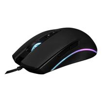 Mouse para jogo mm046 preto com luz led