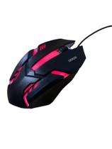 Mouse Para Jogo Rgb Exbom Gamer 1200dpi Pc E Notebook