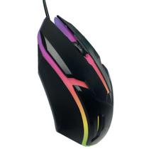 Mouse Para Jogos Computador Gamer FPS RGB 1200 DPI Aderente Claw - Durawell