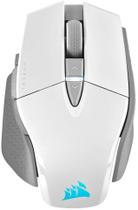Mouse para jogos Corsair M65 RGB Ultra Wireless 26.000 DPI branco