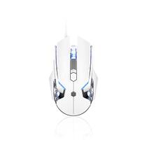 Mouse para jogos FIRSTBLOOD ONLY GAME AJ120 com fio USB branco