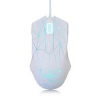 Mouse para jogos FIRSTBLOOD ONLY GAME AJ52 Watcher RGB Star White