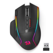 Mouse para jogos sem fio Redragon 16000 DPI com luz de fundo RGB