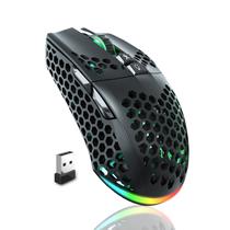 Mouse para jogos sem fio SOLAKAKA SM600 PLUS com três modos BT5.1