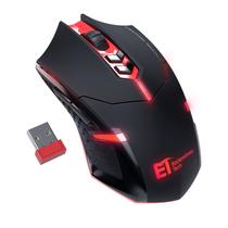 Mouse para jogos sem fio T-DAGGER com LED vermelho retroiluminado