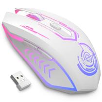 Mouse para jogos sem fio UHURU 10000 DPI com 6 botões e LED