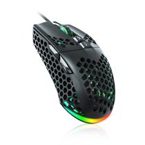 Mouse para jogos SOLAKAKA SM900 RGB 12800 DPI 7 botões com fio