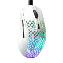 Mouse para jogos SteelSeries Aerox 3 Holey RGB 8.500 DPI Snow