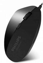 Mouse profisssional philips usb alta precisão 2400dpis - 4 botoes