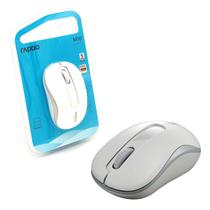 Mouse Rapoo M10 Plus, Wireless 2.4 Ghz Branco - Ra008 Homologação: 37062009020