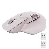 Mouse Rapoo MT760mini Bluetooth 5.0 sem fio 88g rosa