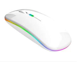 Mouse Recarregável Branco Para Notebook Dell Inspiron - Weibo