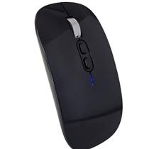 Mouse Recarregável Com 2 Bluetooth + USB Para Macbook Air Pro M1 M2 M3 - Fmouse