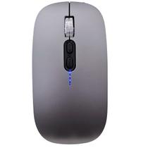 Mouse Recarregável Com 2 Bluetooth + USB Para Macbook Air Pro M1 M2 M3 - Fmouse