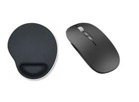 Mouse Recarregável + Mouse Pad Para Notebook Samsung Book I5