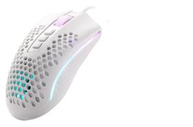 Mouse Redragon Storm Lunar White M808W Rgb 12400Dpi Branco