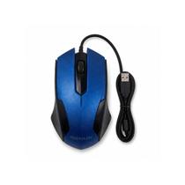 Mouse Renux Azul com Fio USB, 1200 DPI, 3 Botões RE-MOU-517 Mouse Renux Azul com Fio USB, 1200 DPI, 3 Botões RE-MOU-517