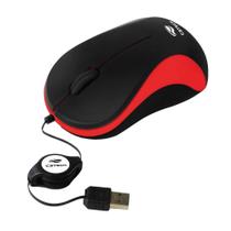 Mouse Retratil C3 TECH MS-10RD Vermelho cod 215