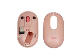 MOUSE RETRO OEX MS604 Cor:Rosa