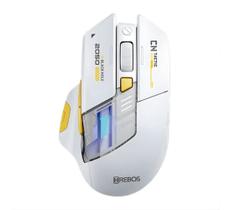 Mouse S Fio Gamer 2400 Dpi Recarregável Bluetooth + Usb 2.4g Preto Mouse S Fio Gamer 2400 Dpi Recarregável Bluetooth + Usb 2.4g Preto