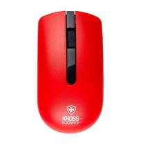 Mouse s/Fio Kross Recarregável USB 1600 DPI Vermelho KE-M315 - Kross Elegance