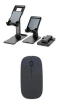 Mouse S/ Fio + Suporte P/ Tablet Sm Galaxy Tab S6 Lite 10.4 Mouse S/ Fio + Suporte P/ Tablet Sm Galaxy Tab S6 Lite 10.4