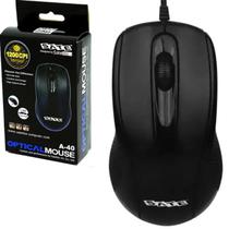 Mouse Sate A-40 Optico USB Preto - Satellite Mouse Sate A-40 Optico USB Preto - Satellite
