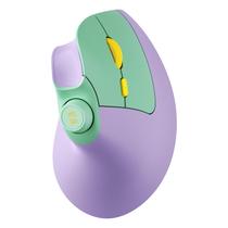 Mouse seenda Ergonômico Recarregável Vertical Sem Fio Roxo
