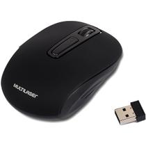Mouse Sem Fil Multilaser 2.4 Ghz Lítio Preto USB 6 Botões
